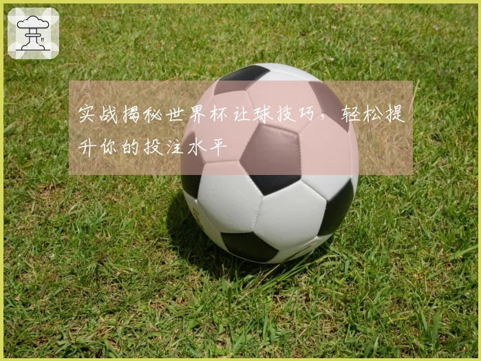 实战揭秘世界杯让球技巧，轻松提升你的投注水平